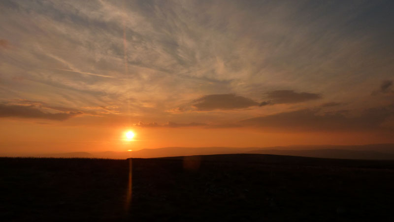 Pendle Sunset